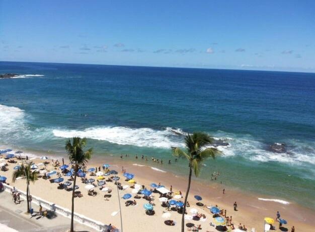 Bahia Flat Vista Mar 202 Apartment Салвадор Стая снимка